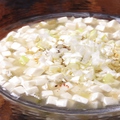 料理メニュー写真 しびれる白い麻婆豆腐
