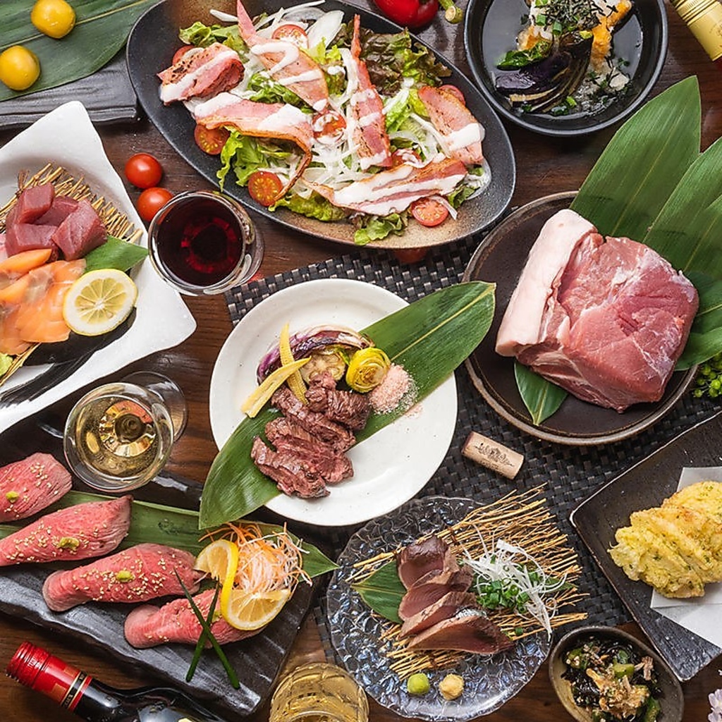 全コース飲み放題付［コース2500円～ ★ 食べ放題コースはなんと3000円～］〈食べ放題　飲み放題〉