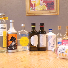 お料理にぴったり、こだわりの各種お酒