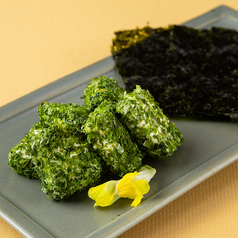 クリームチーズの醤油漬け 磯の香り
