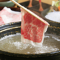 黒毛和牛を含む6種類のお肉を贅沢に楽しむこだわり