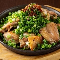 料理メニュー写真 博多地鶏の葱まみれ