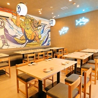 【36名OKのテーブル個室有】飲み放題付きコース各種有◎