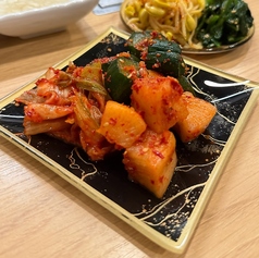 キムチ盛り合わせ