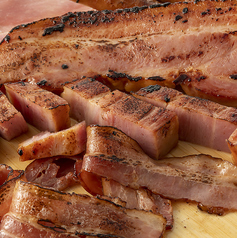 農家のベーコン炙り焼き