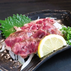 ◇馬肉◇馬ヒモの炭火焼きポン酢