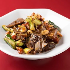 牛肉とキュウリの中華風和え