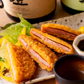 料理メニュー写真&nbsp;厚切りハムカツ
