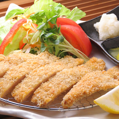 オリーブ豚のカツレツ ゆずおろしポン酢