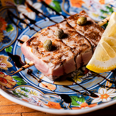 生本マグロのトロ バルサミコビネガー　串