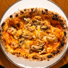 エビとキノコのカラプレーぜ