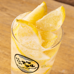 最強レモンハイボール継ぎ足し