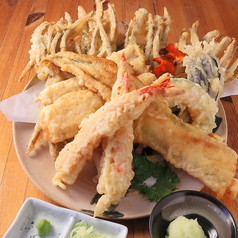 天ぷらと蕎麦と。いしおかのコース写真