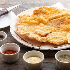男　本気の鶏1枚揚げ