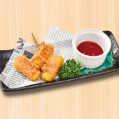 のび～るベーコンチーズフライ