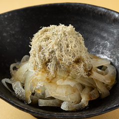 とろろ昆布とオニオンスライス