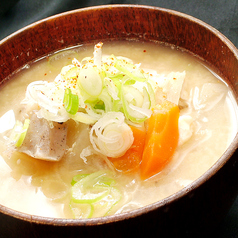 けんちん汁と刺身定食/けんちん汁定食(とろろ又は納豆付)