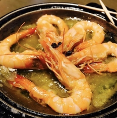 天使のエビアヒージョ