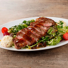 サーロインステーキサラダ