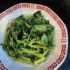 青菜炒め