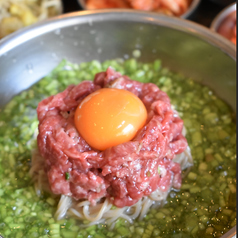 ミナリユッケ冷麺