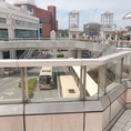 JR茅ヶ崎駅北口を見た景色。降りてすぐ