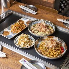 もんじゃ好き必見！コナマミレ2時間食べ呑み放題コース