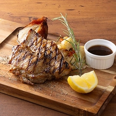 大山鶏のグリル シャリアピンソース