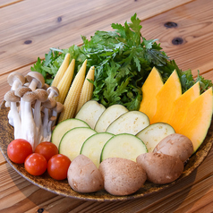 [イチオシ！人気！]こだわりの焼き野菜盛り (1人前)