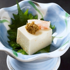 蟹味噌豆富 蟹身のせ