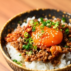 ラムそぼろ飯 
