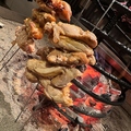 料理メニュー写真 炭火鶏モモ肉の1枚焼き