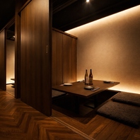 【全席完全個室】上質な和空間でゆったりと寛げる◎