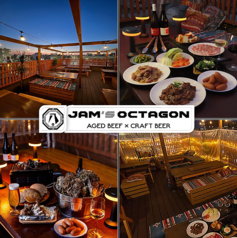 桜木町 ビアガーデン Jam's Octagon | クラフトビール×熟成肉×牡蠣小屋の写真