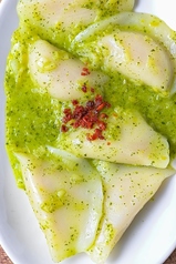 バジルバター水餃子