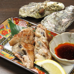牡蠣の肉巻き串/徳島県産生牡蠣
