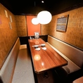 掘りごたつの個室をご用意！お仕事帰りでも、足の疲れを気にせずお食事をお楽しみいただけます♪人数等、お気軽にご相談ください。各種ご予約をお待ちしております！