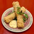料理メニュー写真&nbsp;アジアン海老春巻き