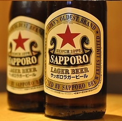 サッポロラガービール赤星（中瓶）