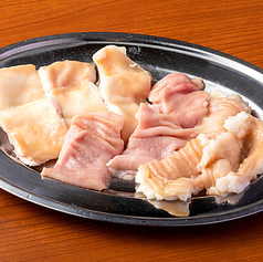 ホルモン白盛り