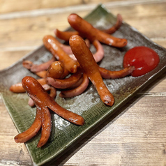 お肉屋のウインナー