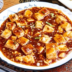 豆苗炒め/干し豆腐とピーマン炒め/マーボ春雨/小松菜のニンニク炒め/キャベツのニンニク炒め/マーボ豆腐