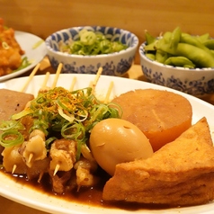 八丁味噌のコク深いどて煮串