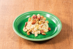 ベーコンとナッツのポテトサラダ