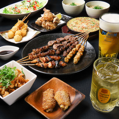 2時間飲み放題付きコースも充実!各種宴会利用にぴったり