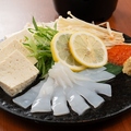 料理メニュー写真&nbsp;白いかしゃぶしゃぶ　1人前