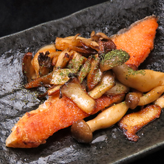 鮭のムニエルきのこソテー