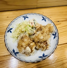 若鶏の唐揚げみぞれ和え