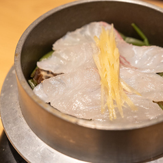 鯛とたっぷり山菜の和風釜飯