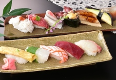 名物　旬にぎり十種